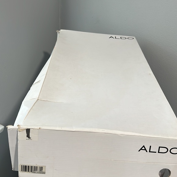 Aldo Morono Brown Leather Heeled Boots - Picture 10 of 10